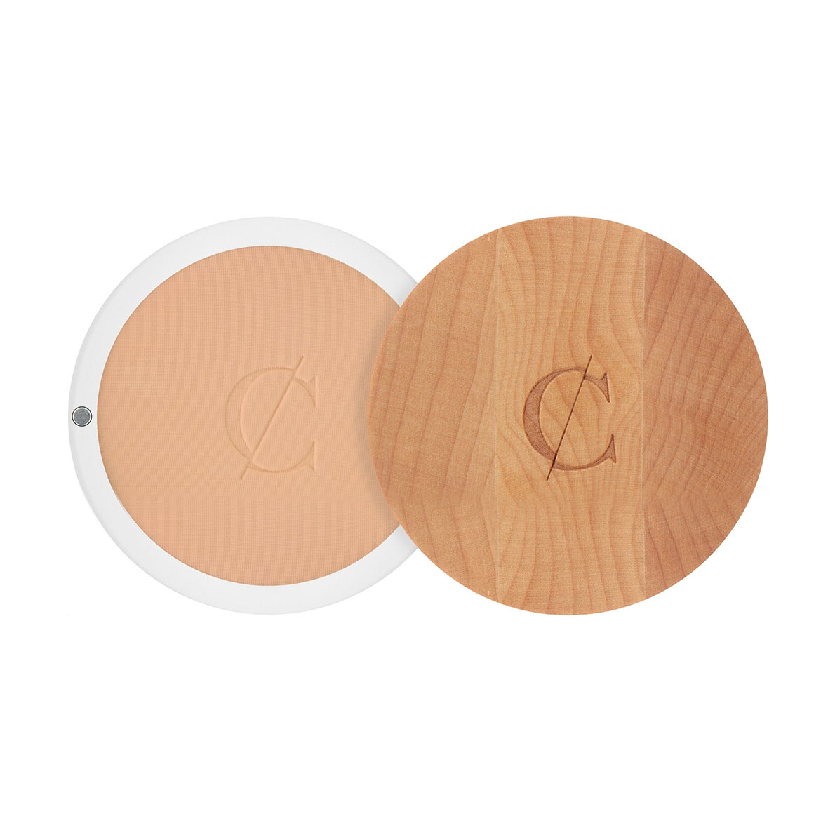 Уцінка! Компактна мінеральна пудра для обличчя Couleur Caramel Mineral Powder 003, 7.5 г